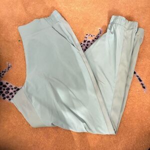 Athleta Brooklyn Joggers Light Blue/Teal Track Pants Size 8